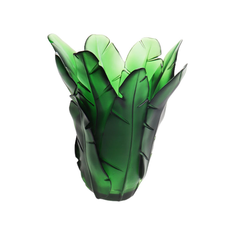 Maisiú Baile Vása Gloine Leaf Banana Glas