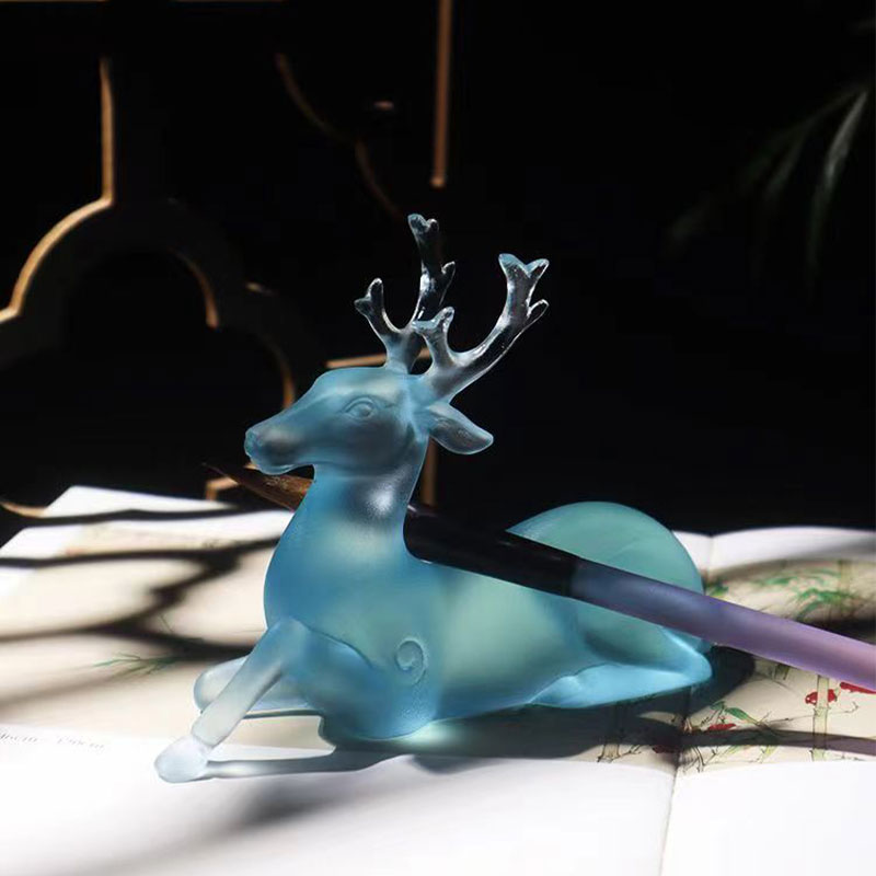 Sealbhóir scuab fianna gloine gorm