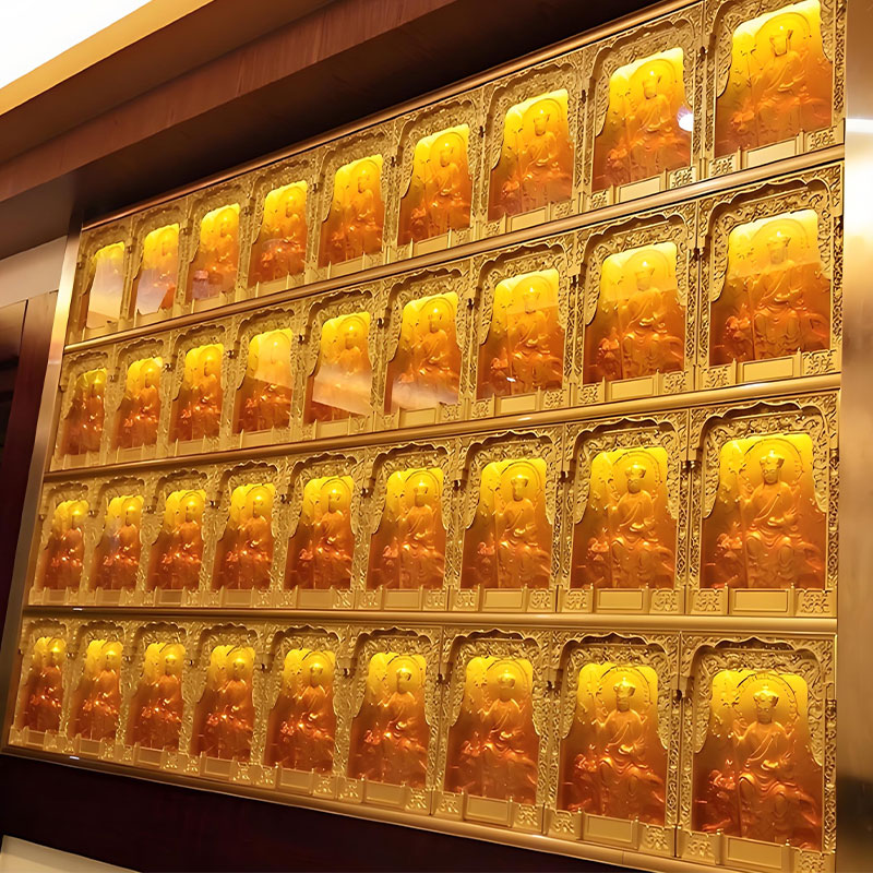 Comh-Aireachta Balla Buddha Alcove