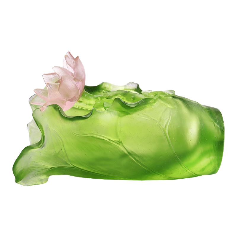 Sraith Lotus Maisiú Halla Socrú Vása Gloine Criostail