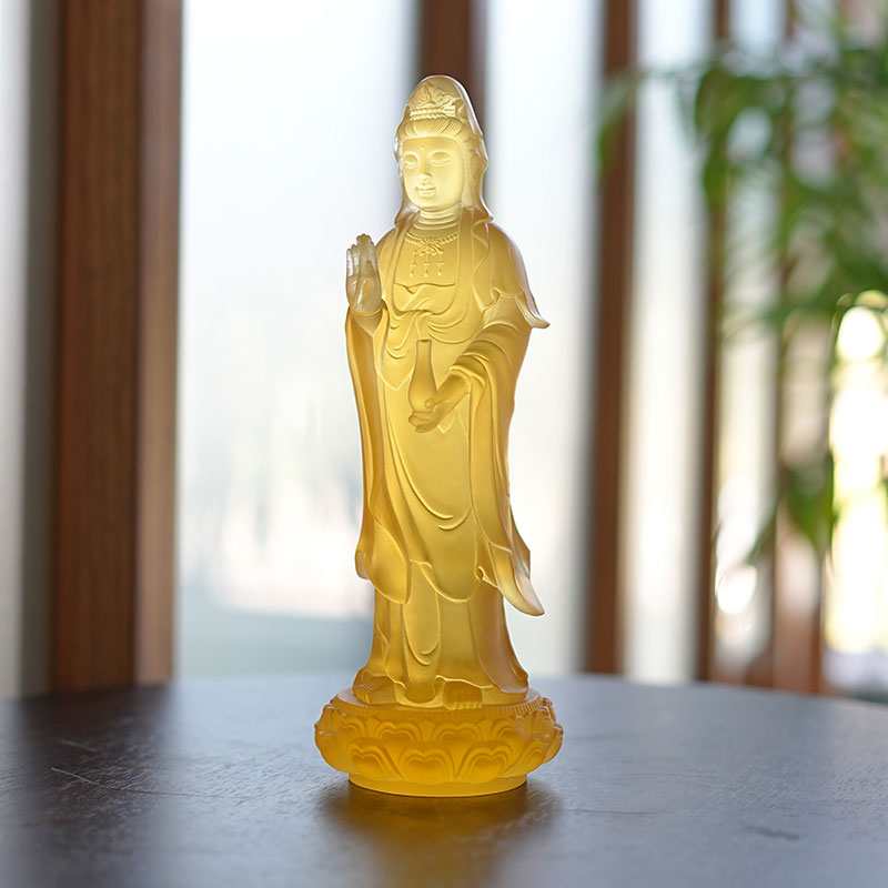 Dealbh Gloine Guanyin Bodhisattva