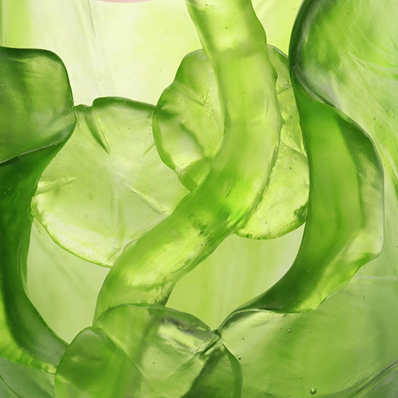 Sraith Lotus Maisiú Halla Socrú Vása Gloine Criostail