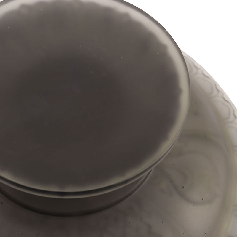 Babhla torthaí glaze daite liath