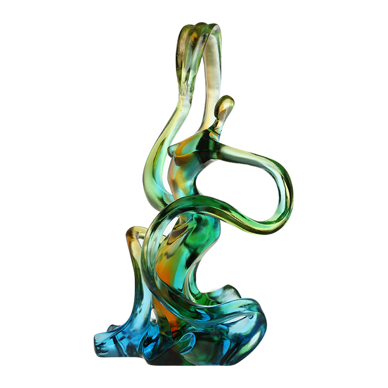 Ornáidí gloine daite maisiúcháin tí