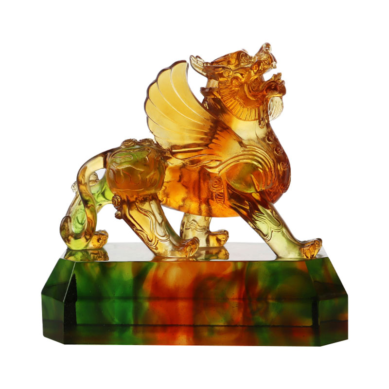 Ornáidí beithigh glaze daite soiléir criostail