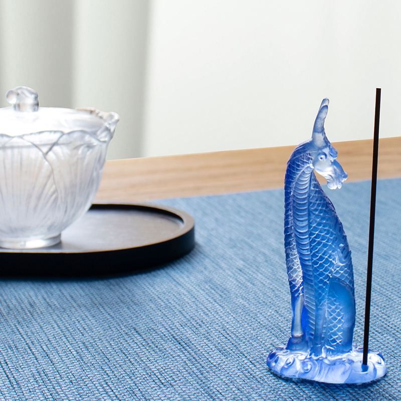 Sealbhóir Incense Gloine Kirin