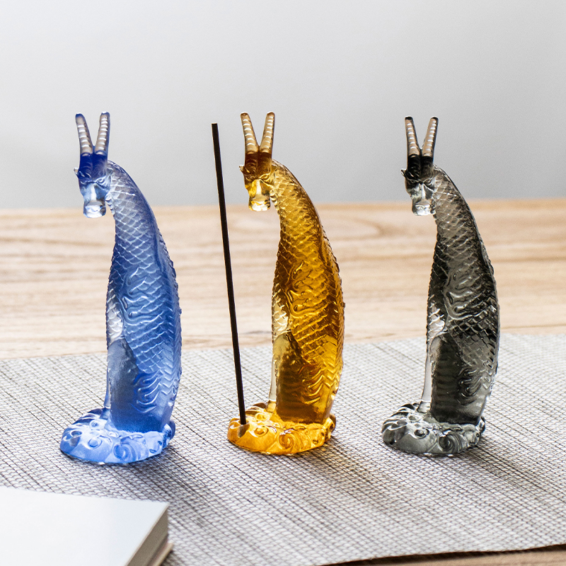 Sealbhóir Incense Gloine Kirin