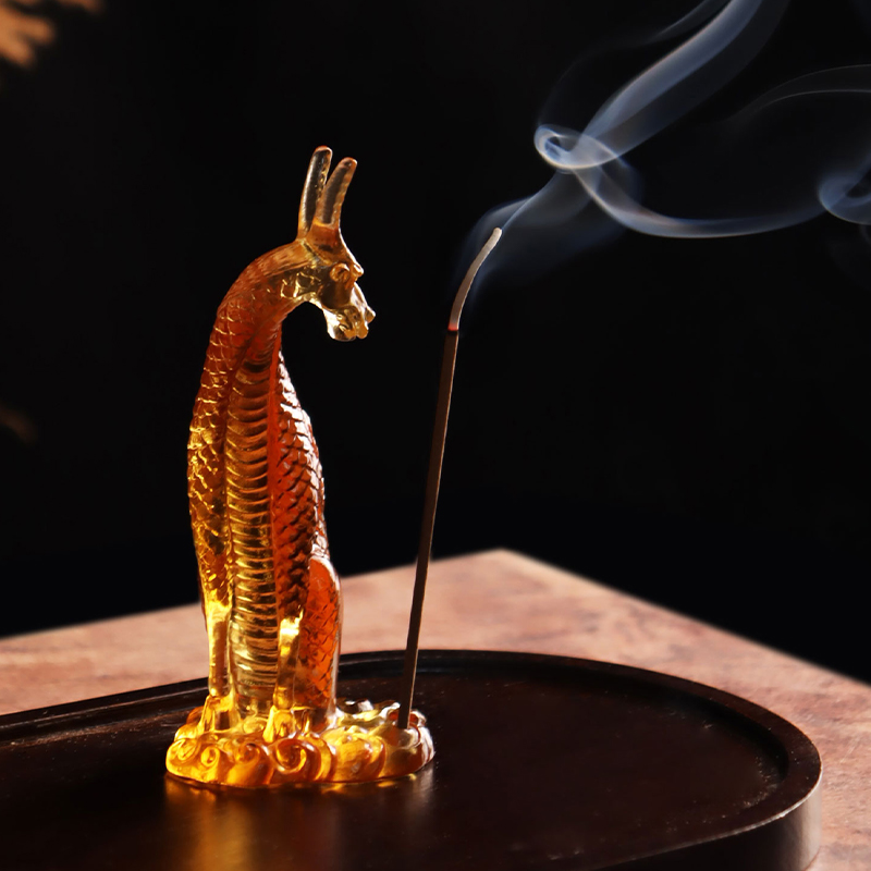 Sealbhóir Incense Gloine Kirin