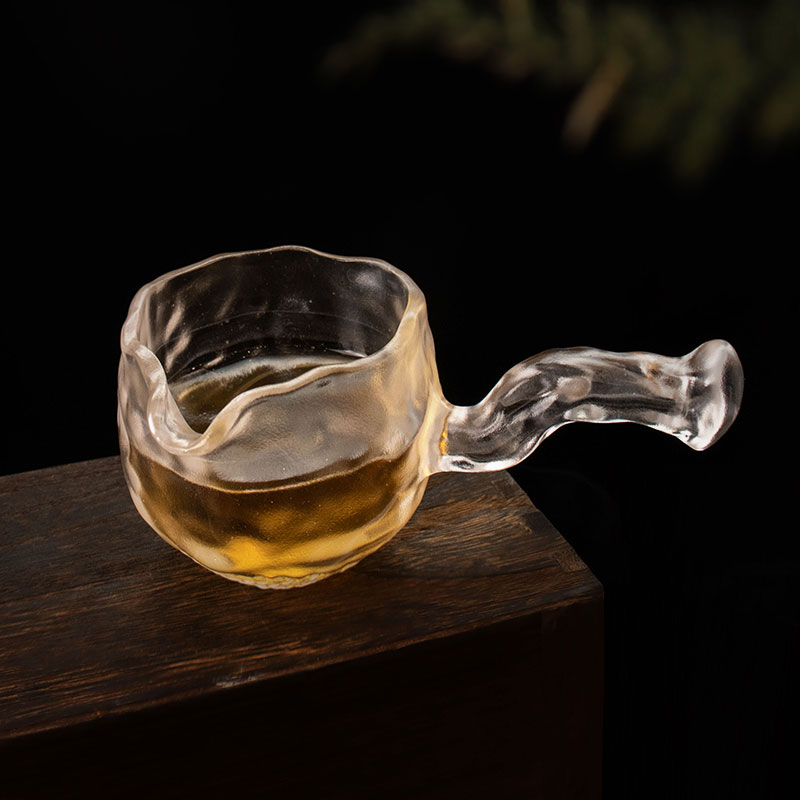 Socrú Tae Gloine Trédhearcach le Teapot, Corn Tae