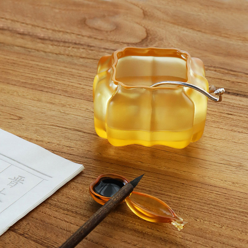 POT uisce múnlaithe pumpkin Purple Crystal Glass