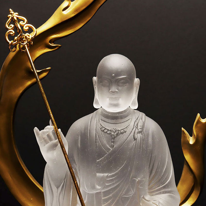 Dealbh Gloine Ksitigarbha Bodhisattva